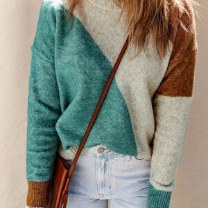 Colorblock Sweater